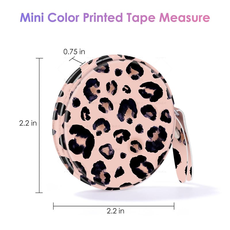 Gerkia Sewing Tape Measure，Colour Printed Small Retractable Soft Measuring Tape for Tailor Cloth Fabric Body Measurements. - Image 2